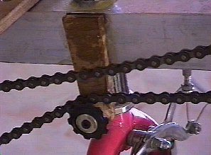 Jockey wheel holder